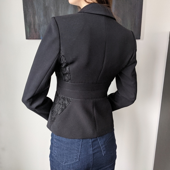 Anne Klein Fitted Black Blazer - Picture 3 of 3